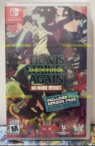 《元旦禮物首選》（中古二手）Switch NS遊戲 特拉維斯 再戰江湖 英雄不再 Travis Strikes Again No More Heroes 美版中英日文版