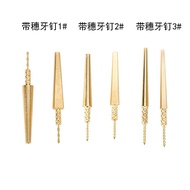 Denture Processing with Spike Nails Threaded Nails Posterior Teeth Plaster Nails Single Stud Dental 