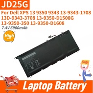 High Quality JD25G Replacement Laptop Battery 7.4V 6900mAh For Dell XPS 13 13D 9343 9350 13D-9343 Se