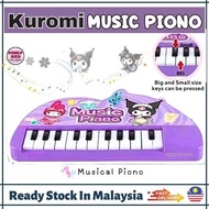KUROMI Mini Piano Keyboard for Kids piano KUROMI #piano budak #piano for kid #kid pia