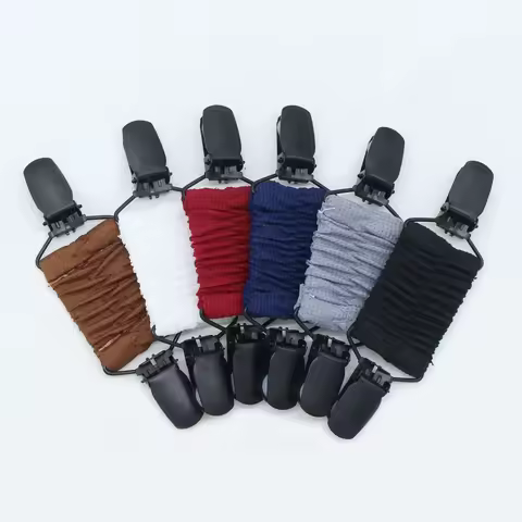 New Dress Cinch Clips Set Elastic Clothes Clip to Tighten Dress Cardigan Collar Clips Shirt Clips Ba