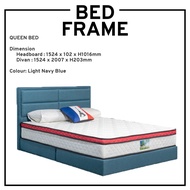 QUEEN SIZE BEDFRAME/QUEEN BEDFRAME WITH HEADBOARD/DIVAN BED