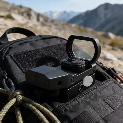 Compact Holographic Red Dot Sight Scope for 20mm Rail Mount Rifle Scopes