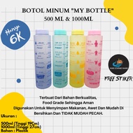 Botol Minum My Bottle / Tupperware 500 ML &amp; 1000 ML