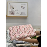 High quality cold elastic latex pillow for baby with 30x50cm shape