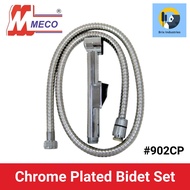 Meco Bidet Set Chrome Plated with Stainless Steel Hose 902CP Bidet Spray Brix Industries Manila