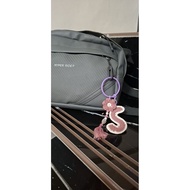 Why-shop knitted initial letter keychain