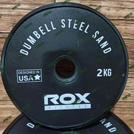 Weight Plate ROX Steel Sand Weight Plate 2kg 2 kg ORIGINAL