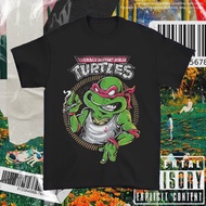 Psycho Crucify "Teenage Mutant Ninja Turtles" Regular T-Shirt | Black | Top | Tmnt T-Shirt