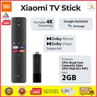 Global Xiaomi Mi TV Stick New 4K Android TV Chromecast WiFi Bluetooth Netflix