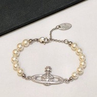 Vivienne Westwood 金色土星珍珠手鍊