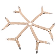 Bed Sheet Holder Straps Adjustable Elastic Band Fitted Bed Sheet Holder Fasteners Suspenders Clip fo