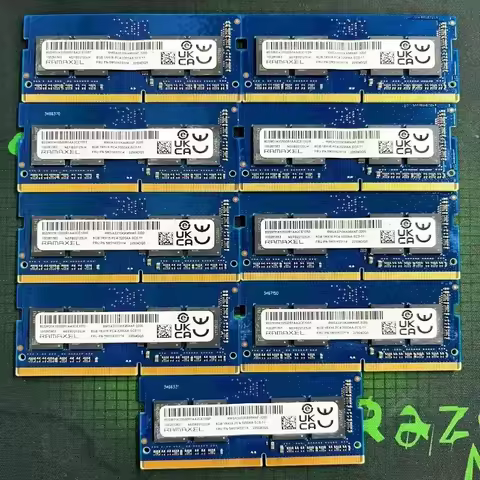 A+RAMAXEL RAMS DDR4 8GB 3200MHz Laptop Memory Ddr4 8GB 1RX16 PC4-3200AA-SCO-11 SODIMM Notebook Memor