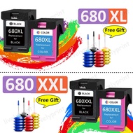 Compatible HP 680XL/XXL Ink HP 680 Ink Cartridge Black Tricolor HP 680XL Ink Cartridge for 3835/2135/2675/2676/2677/3786/3635/5075/5076/5275/5276