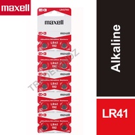 🔥 Original MAXELL LR1130 10PCS GENUINE AG3 Alkaline Battery For Remote Control, Calculator, LED