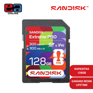 Sandisk SD UHS-II Card 128GB FIFA World Cup Edition