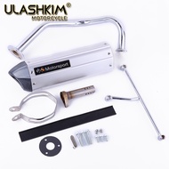 motorcycle exhaust KYMCO SYM GY6 scooter Exhaust QMB139 139QMA 50cc Scooter GY6 Exhaust GY6 50 60 80