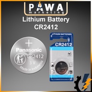 Panasonic 100% Genuine 1PC Panasonic Alkaline Battery Button Cell 3V CR2412 Alarm Battery