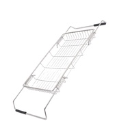 [MEET] Dish Drying Rack 36cm To 55cm Expandable Space Saving Stainless Steel Dish Drainer For Kitche