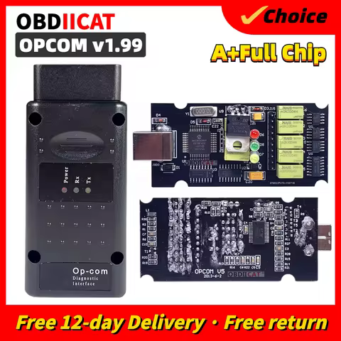 New Firmware OPCOM 1.99 1.59 OBD2 CAN-BUS Code Reader V1.99 For O-p--e-l OP COM OP-COM Diagnostic To