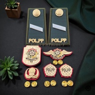 PAKET LENGKAP GOL 2A | ATRIBUT PDH SATPOL PP LUXURY | PIN POL PP LENGKAP