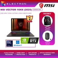 MSI Vector 16 HX AI A2XWHG-046 16" QHD+ ( Ultra 7 255HX, 16GB, 1TB SSD, RTX 5070Ti 12GB, W11 )