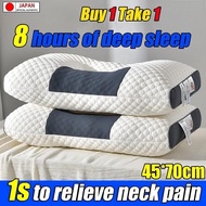 Ergonomic Pillow 48x74cm Orthopedic Pillow Japan Style Memory Foam Pillow Neck Support