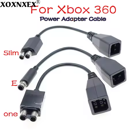 1PCS For Xbox 360 To Xbox 360 Slim/Xbox One /Xbox 360 E AC Adapter Power Supply Cable Transfer Cable