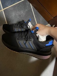 ADIDAS 慢跑鞋 運動鞋 X_PLRBOOST 男 ID9598 黑藍紫