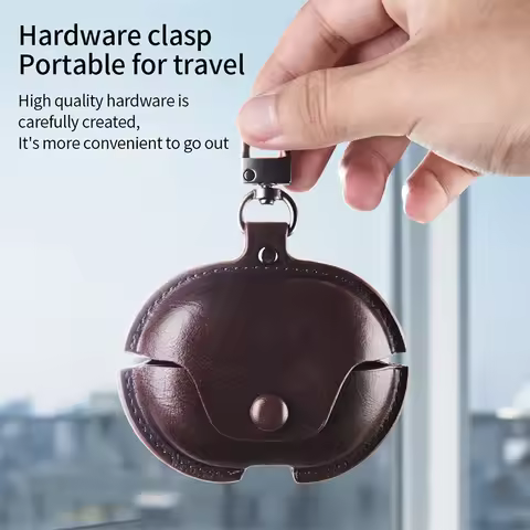 Leather Buckle Case For Huawei Freebuds Pro 4 3 Shockproof Wireless Headphone Cover For Freebuds SE 
