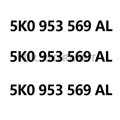 For 5K0 953 569 AL For VW Eos Golf Jetta MK6 Touran Scirocco 5K0953569al 5k0953569Al