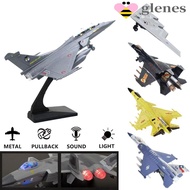 GLENES Aviao Plane Model, F16 F22 F35 Pullback & Go Fighter Aircraft Toy, Cake Topper Collection Sim