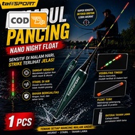 Kumbul Pancing Pelampung LED Lampu Malam Fishing Float Sinyal Ikan Otomatis Aksesoris Mancing