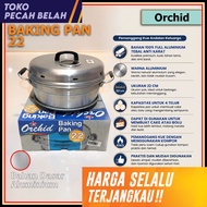 Orchid Baking Pan Cake Steamer 22 Cm 4 Eggs Maspion