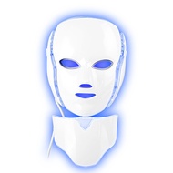 durable❁❀LED Phototherapy Mask Spectrometer Micro Current Photon Skin Rejuvenation Instrument Seven Color Light Beauty