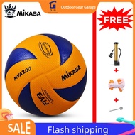 MIKASA MVA200 volleyball MVA 200 Volleyball Game Ball Free giveaway:  PIN +NET+PUMP