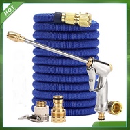 [READY STOCK] 2.5 Or 5 meters car wash High pressure power water gun garden washer Flexible hose spr
