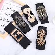 Thắt lưng nữ dây nịt nữ đai váy co giãn bản to 6cm thời trang Hàn Quốc Hàn Nhập Kích thước 6cm co