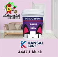 4447J MUSK  1L / 5L /15L  KANSAI PAINT GOODY EASY CLEAN - INTERIOR PAINT /   Cat Rumah Dalam