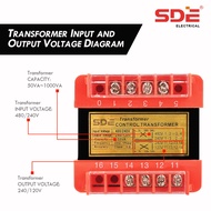 SDE CONTROL TRANSFORMER Single Phase (BK50VA and BK50VA-1)