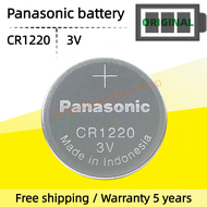 Panasonic CR1220 Coin Cell Battery 3V Camera Watch Vernier Caliper Car Key Remote Control Original b