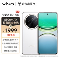 vivo Y300 Pro 8GB+256GB 羊脂白 6500mAh超薄蓝海电池 全等深微四曲屏 SGS五星抗摔认证 AI 拍照 手机