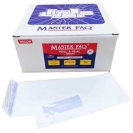 MASTERPAQ Envelope 4.5" x 9.75" Window Peal & Seal (500pcs/box)