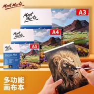 Montmartre Oil Canvas Book Hand-Tearable Acrylic Book Cloth Board Linen Canvas Crayon Drawing Book P