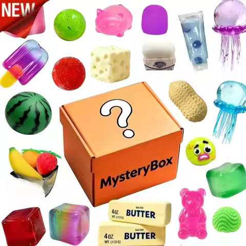 Limited-Time Offer Cute Mystery Squishy Box Single Soft Squeeze Leisure Lucky Gift