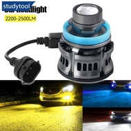 STUDYTOOL 1Pc 12V H7 H11 H8 H9 9006 HB4 Car Lens Headlight Led Fog Light Bulb LED Fog Lamp White Yel