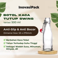 Botol Swing Cap 250ml 500ml 1000ml / Botol Kaca Swing 250ml 500ml 1000ml
