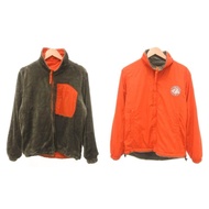 Fjallraven Orange Jacket Blouson Fleece reversible Direct from Japan Secondhand