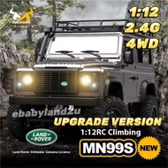 UPGRADED MN99S RC Car Scale 1:12 2.4G 4WD MN99S  RC Rock Crawler D90 Defender Remote Control Car Ker