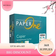 Paper One Bond Paper#20/70 gsm Size:  Short / A4 / Long ( 500pcs / Ream )
